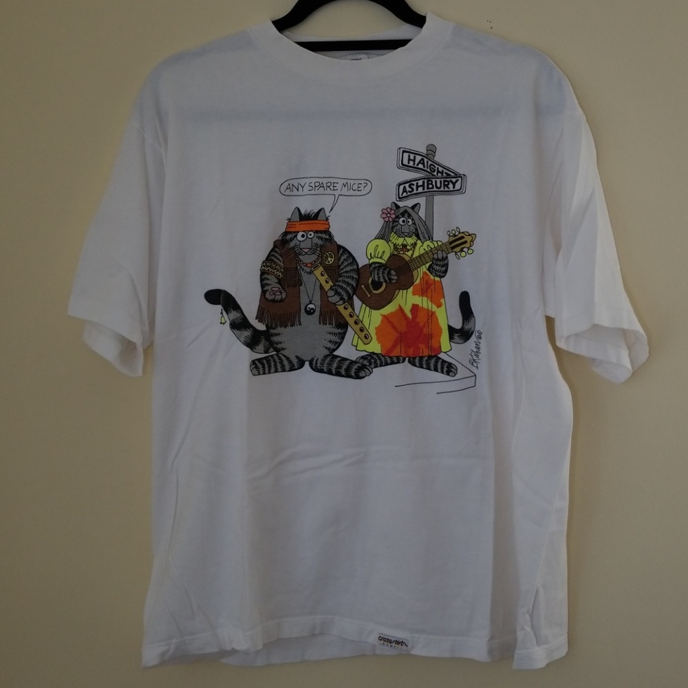 Crazy Shirts Hawaii Cats Haight & Wall Street
